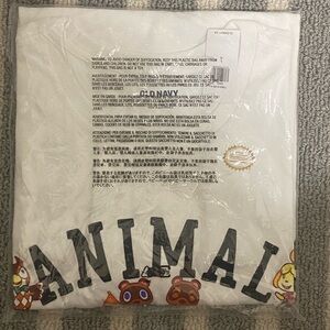 White Animal Crossing Nintendo Old Navy Graphic T-Shirt